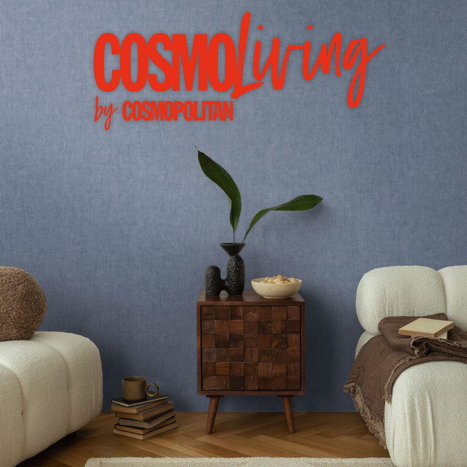 COSMOPOLITAN Vliestapete Blau - moderne Designer Tapete für Schlafzimmer