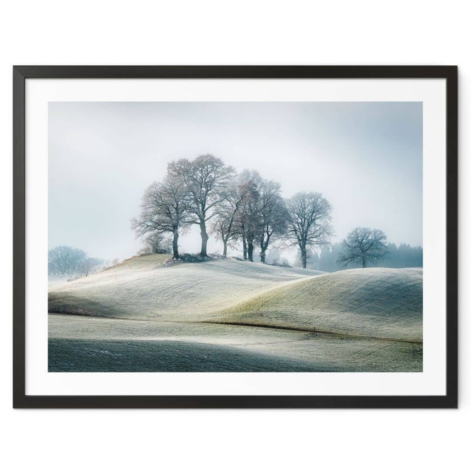 Poster Frostige Hügellandschaft - Eisenmann - Bild - 1