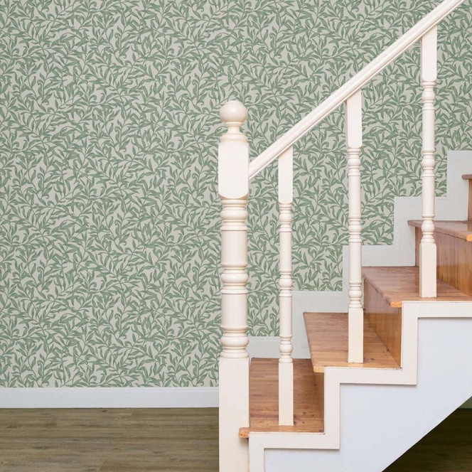 Vliestapete Blätter, Blattmotiv Floral Natur in Grün