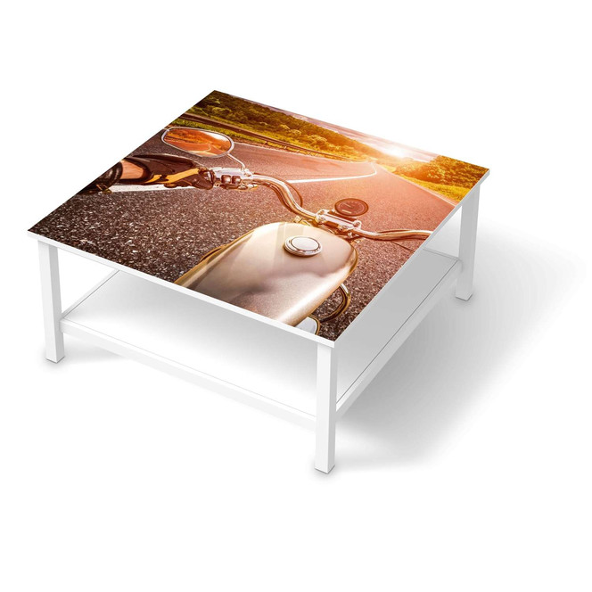 Klebefolie IKEA Hemnes Tisch 90x90cm - Easy Rider- Bild 1