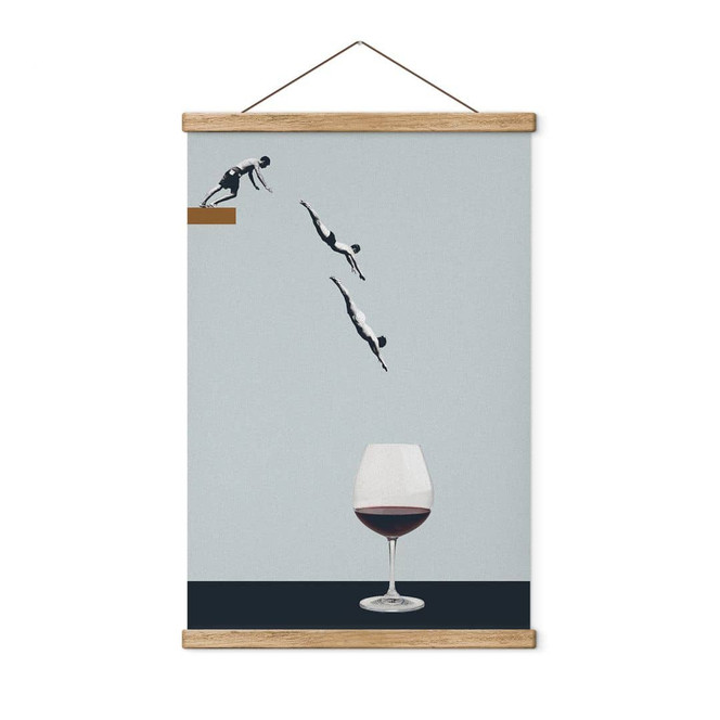 Stoffbild Your best friends forget you get old - Léon