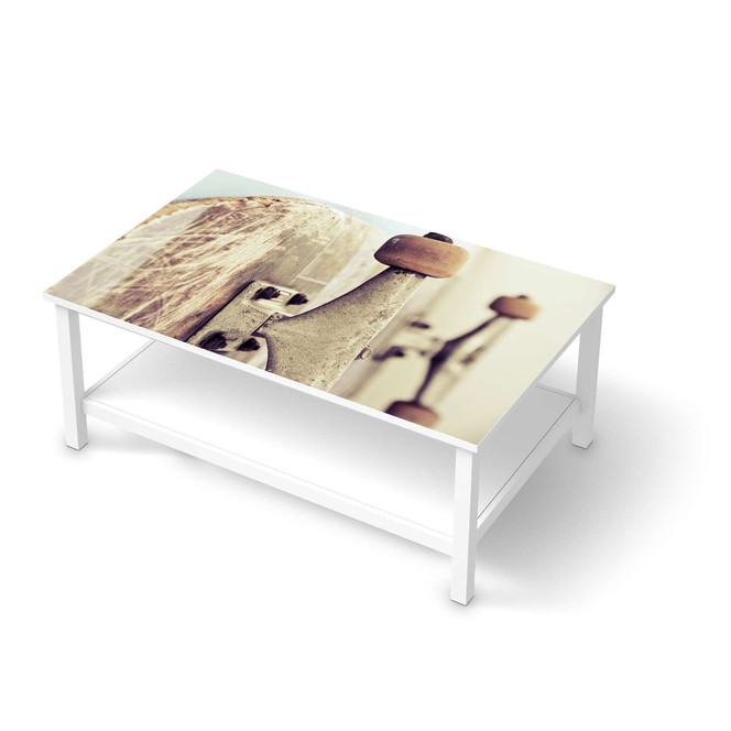 Möbelfolie IKEA Hemnes Tisch 118x75cm - Skateboard- Bild 1