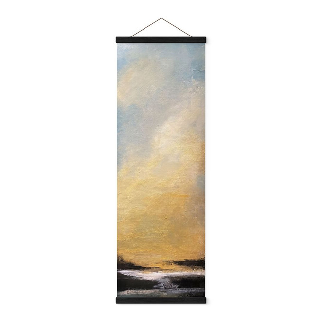 Stoffbild Goldenes Licht am Abendhimmel - Bergius - Panorama