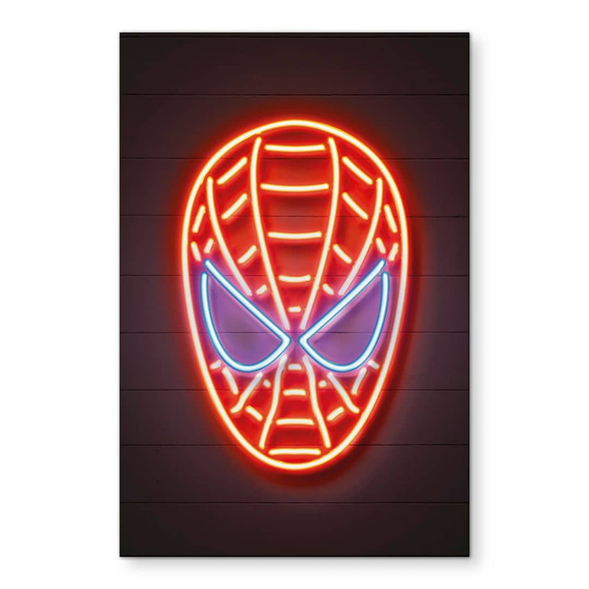 Wandbild Spiderman - Mielu - Alu-Dibond