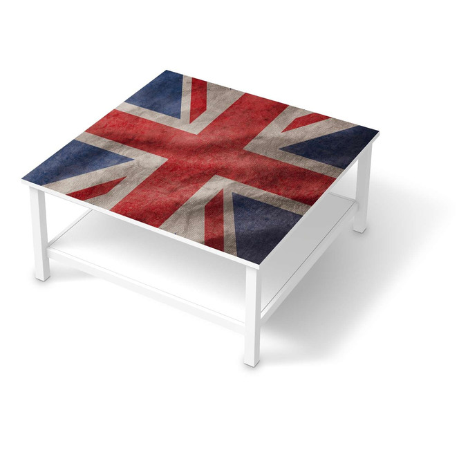 Klebefolie IKEA Hemnes Tisch 90x90cm - Union Jack- Bild 1