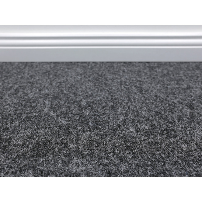 Merlin Teppichboden Meterware in Dunkelgrau