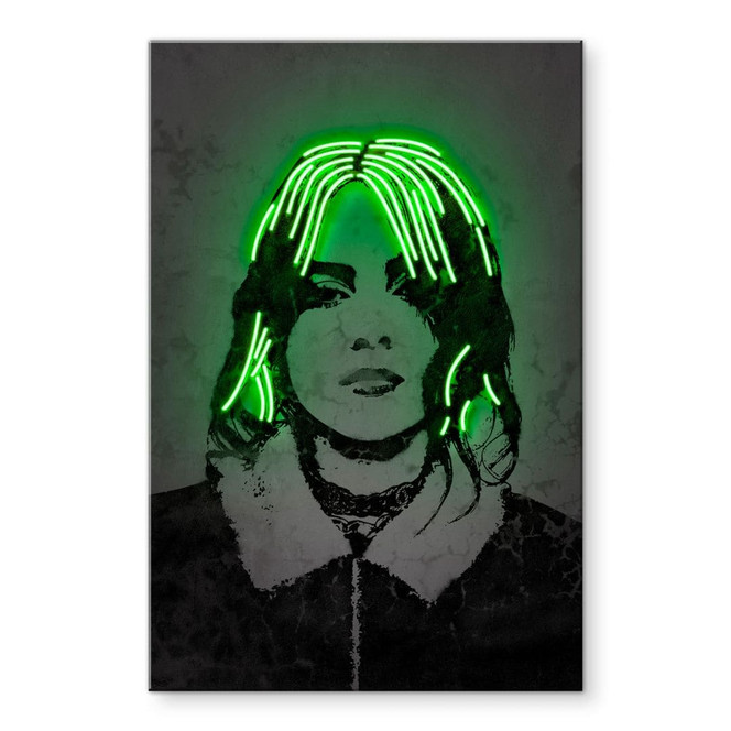 Acrylglasbild Billi Eilish - Mielu