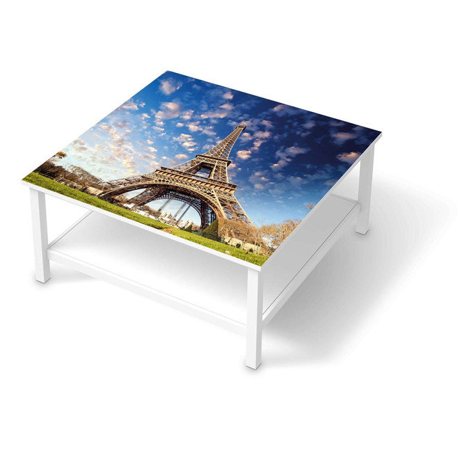 Klebefolie IKEA Hemnes Tisch 90x90cm - La Tour Eiffel- Bild 1