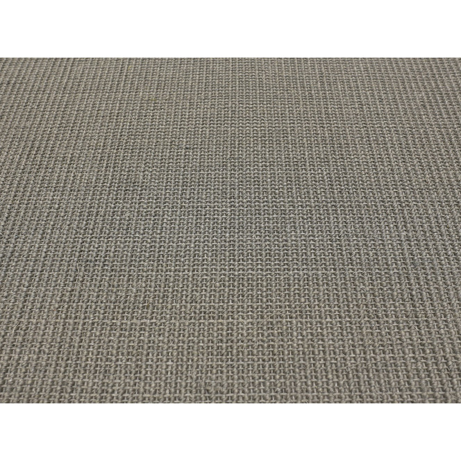 Manolo Sisal 3cm Bordürenteppich in Stone Gray
