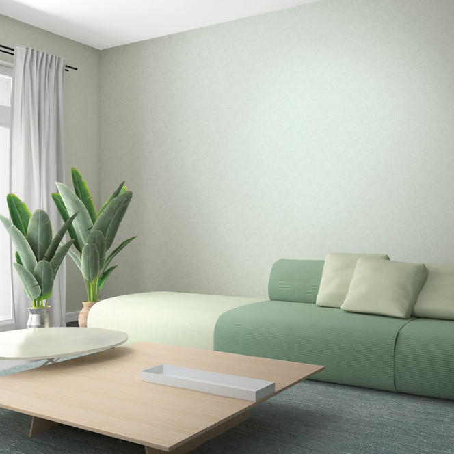 Vliestapete mit moderner einfarbiger Optik und Struktur in grau Uni