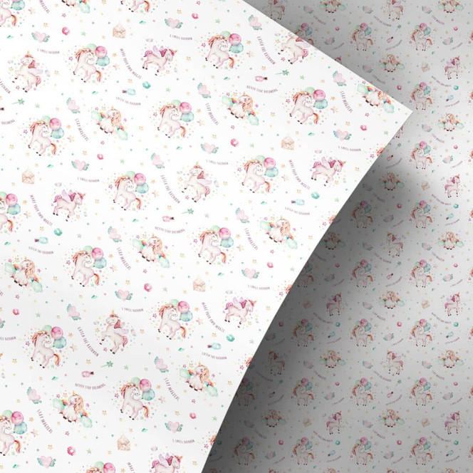 Möbelfolie Kvilis - Sweet Unicorns - Luftballons