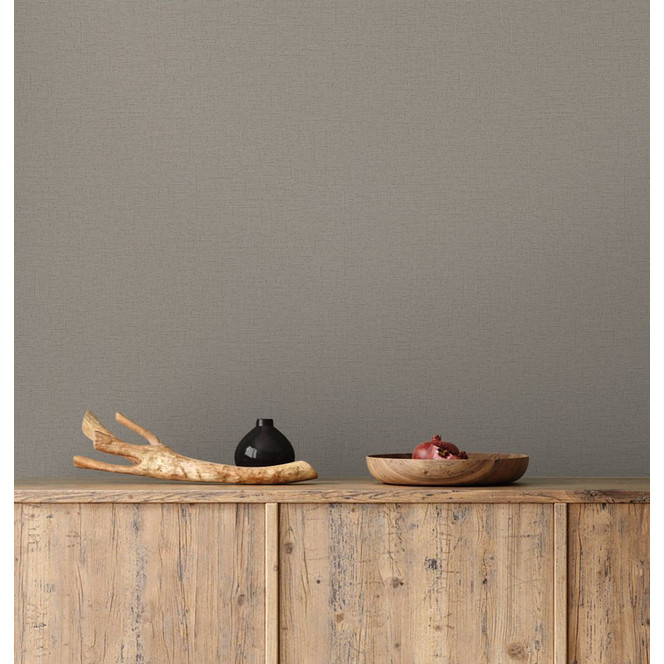 Vliestapete Braun Textiloptik für Wohnzimmer Schlafzimmer Büro marburg Tapete