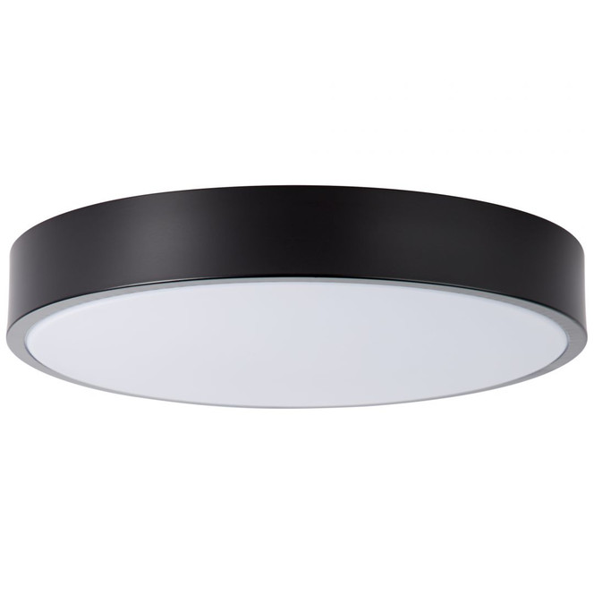 Deckenleuchte Niklas, schwarz, 6.5 x 33 cm, Deckenlampe