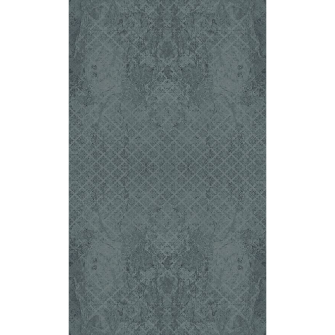 Fototapete mit grafischer Betonoptik Grau Ornamental 2.70 x 1.59m