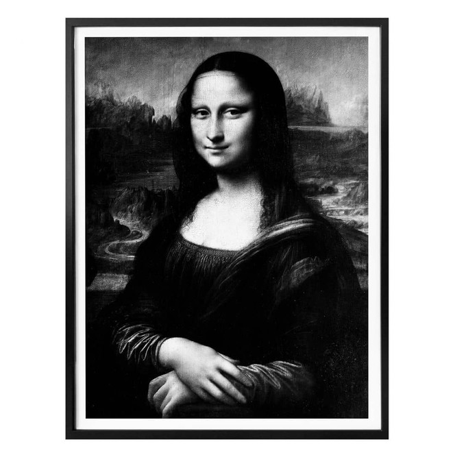 Poster Da Vinci - Mona Lisa