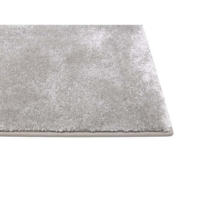 Liva Paspelteppich Rechteck Wunschmass in Silber