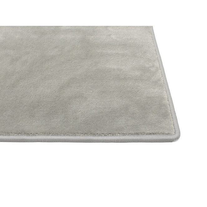 Samantha Velours Kettelteppich Rechteck Wunschmass in Grey