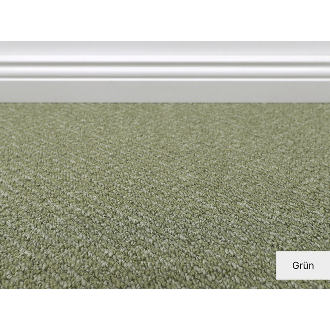 Bijou Loop Teppichboden Meterware in Grün