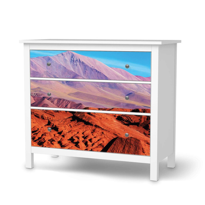 Möbelfolie IKEA Hemnes Kommode 3 Schubladen - Arizona- Bild 1