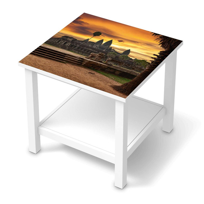 Möbel Klebefolie IKEA Hemnes Tisch 55x55cm - Angkor Wat- Bild 1