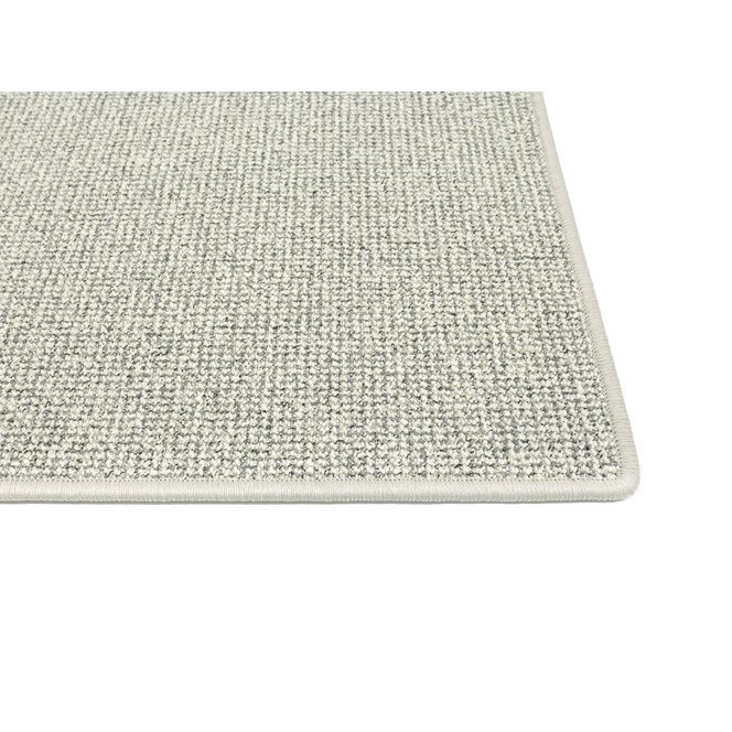 Riad Kettelteppich Rechteck Wunschmass in Eisgrau