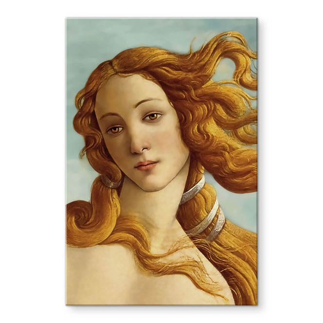 Acrylglasbild Portrait der Venus - Inspiriert von Botticelli