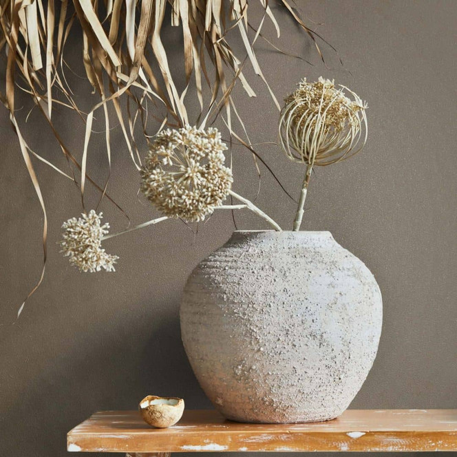 Vliestapete Uni, Struktur Uni Modern matt in Grau