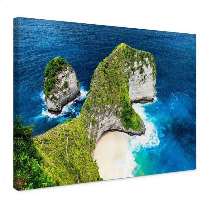 Leinwandbild Felsenküste von Nusa Penida - Hugonnard