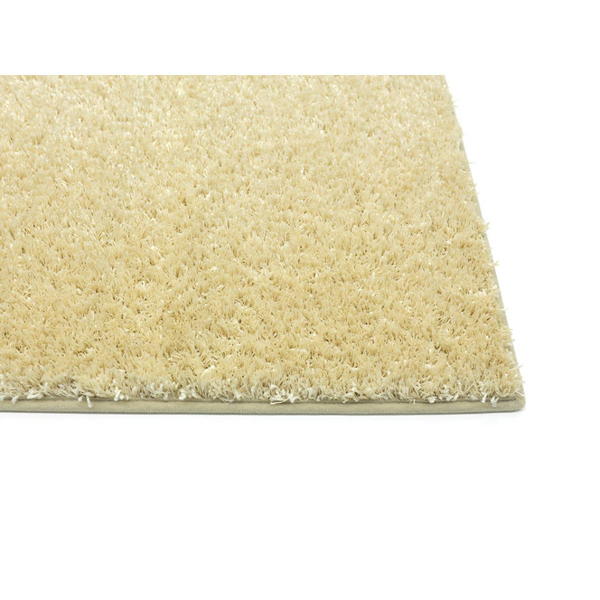 Jade HEVO ® Hochflor Badteppich Rechteck Wunschmass in Cream
