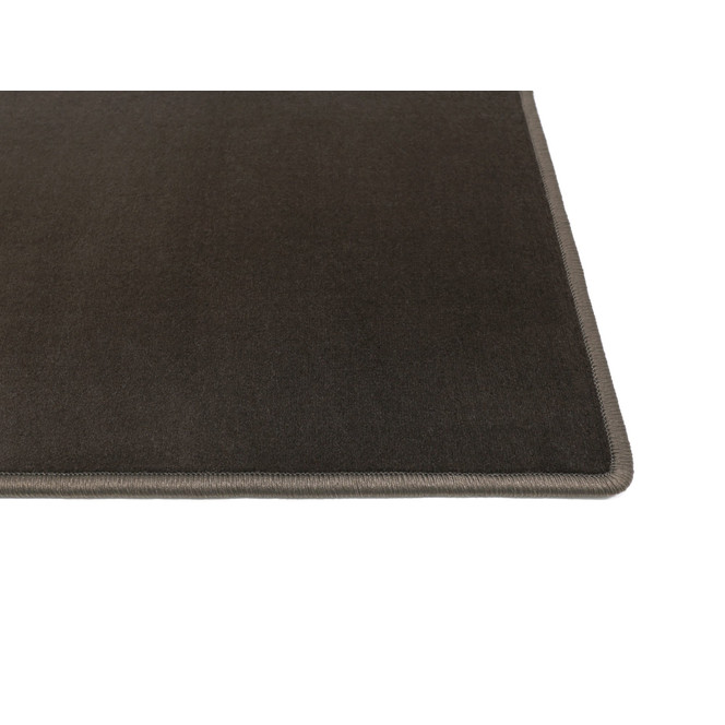 Romeo HEVO ® Velours Kettelteppich Rechteck Wunschmass in Braun