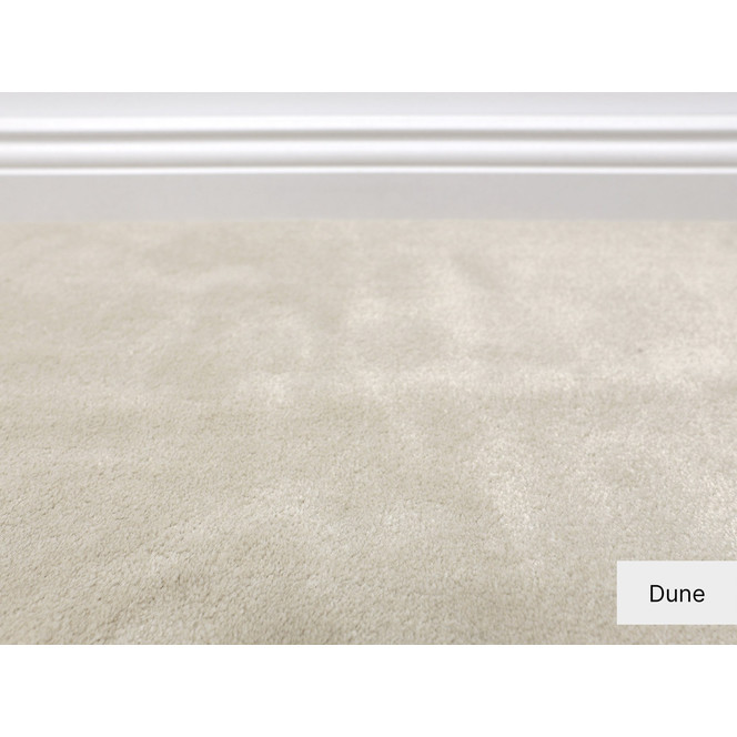 Samantha Velours Teppichboden Meterware in Dune