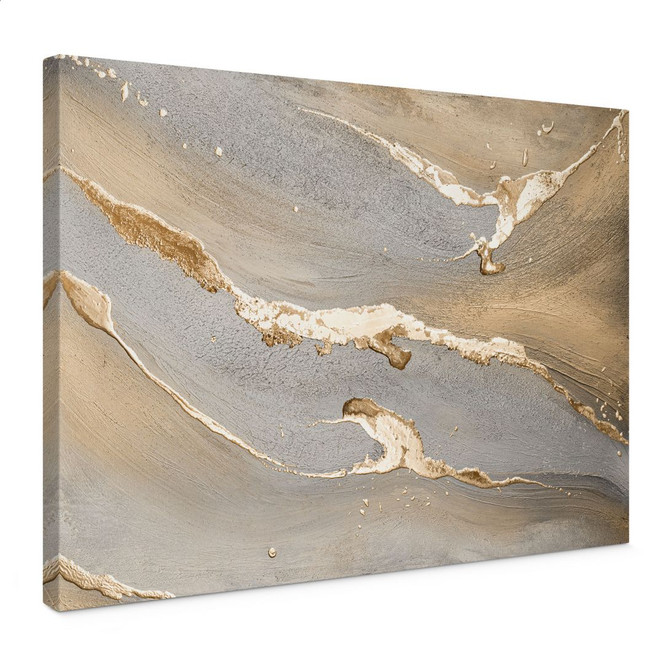 Leinwandbild Goldener Sand - Purina-Purite - Bild - 1