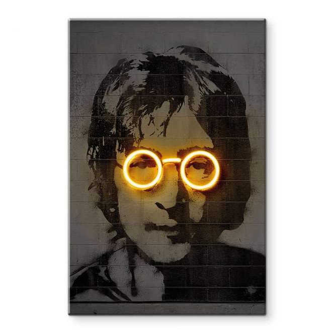 Glasbild John Lennon - Mielu