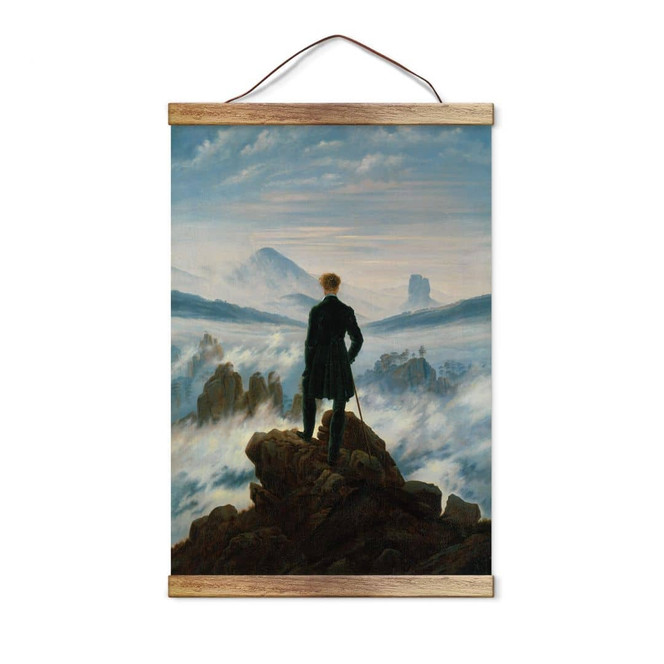 Stoffbild Friedrich - Der Wanderer
