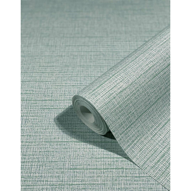 Vliestapete Uni Modern in Grün 