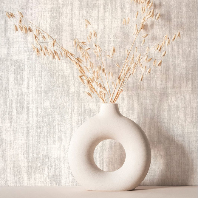 Vliestapete mit moderner Struktur grün Uni