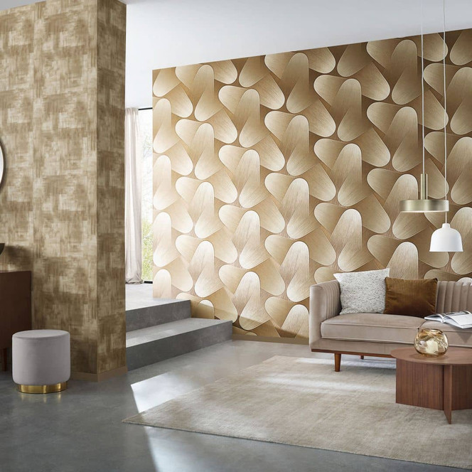 Grafiktapete Elysium gold