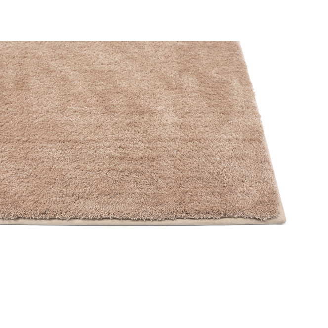 Yuki Hochflor Paspelteppich Rechteck Wunschmass in Rosé