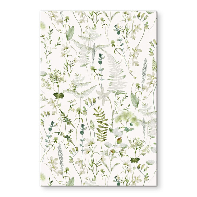 Acrylglasbild Kräuter und Wildblumen - UN Designs
