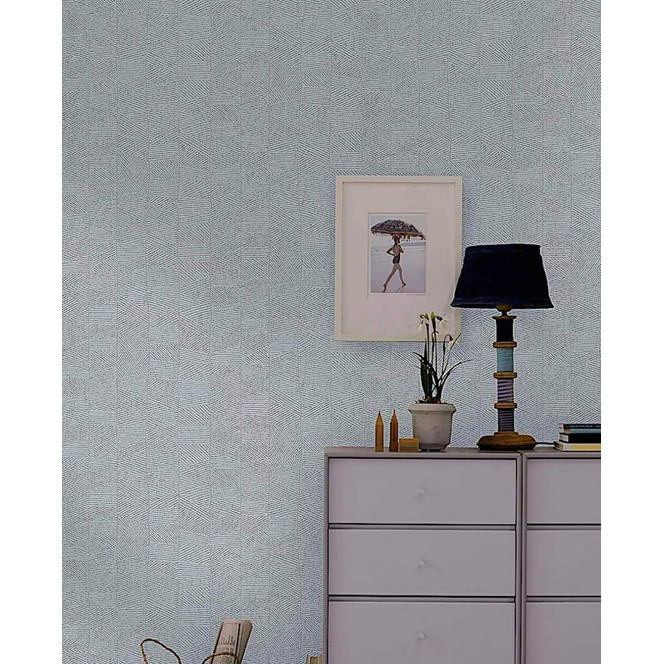 Vliestapete Struktur Modern in Grau