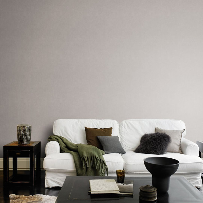 Unitapete, Vliestapete Paraiso grau