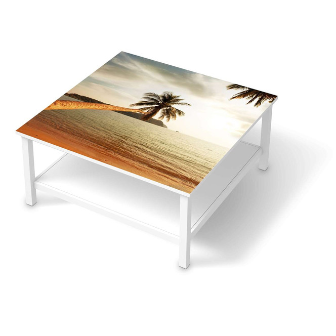 Klebefolie IKEA Hemnes Tisch 90x90cm - Paradise- Bild 1