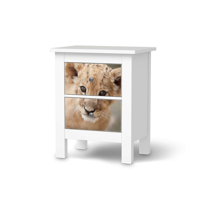 Möbelfolie IKEA Hemnes Kommode 2 Schubladen - Simba- Bild 1