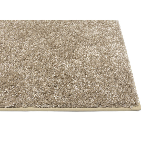 Eve Softflor Paspelteppich Wunschmass in Crema