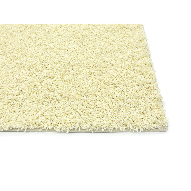 HEVO Fiji Paspelteppich Rechteck Wunschmass in Wollweiss