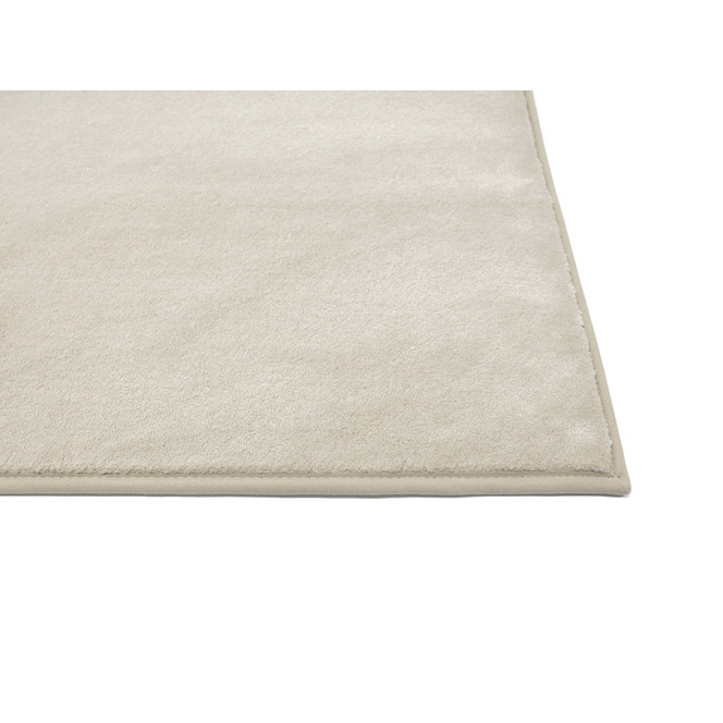 Samantha Velours Paspelteppich Wunschmass in Dune