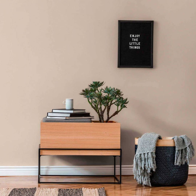 Tapete Beige einfarbig von A.S. Creation Uni Vliestapete Greige mit Textilstruktur