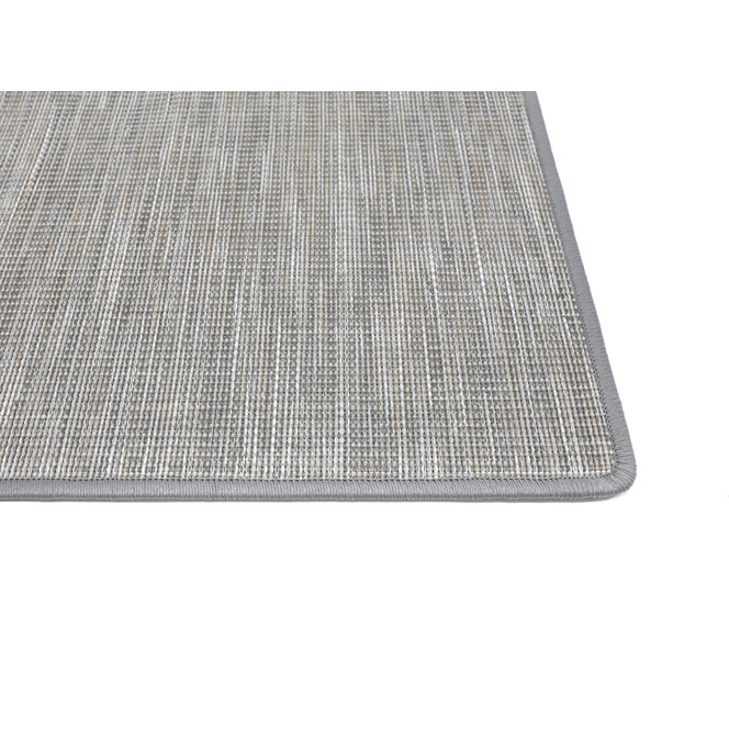 Dalia Kettelteppich Rechteck Wunschmass in Silver