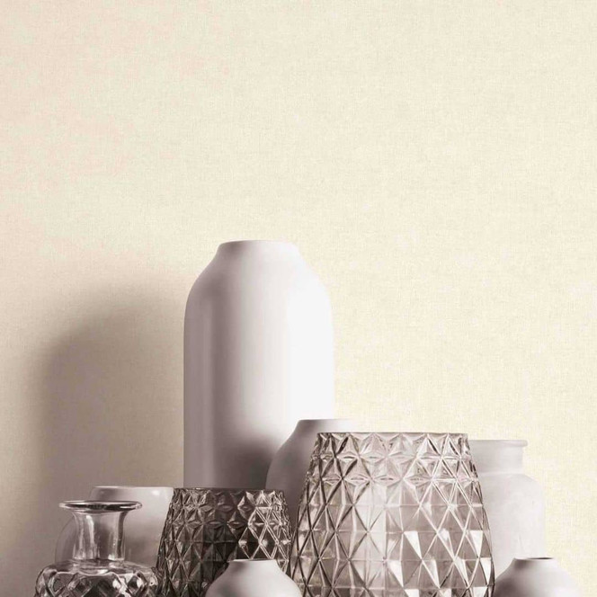 Livingwalls Vliestapete Paradise Garden Tapete Uni beige