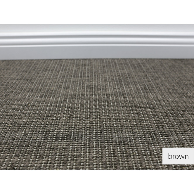 Jasper Teppichboden Meterware in Brown